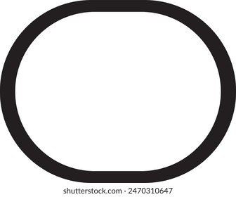 Schwarz-Weiß-Button-Logo-Spiegel-Glas-Rund-Ring-Rahmen .