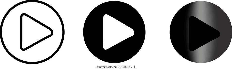 black and white button music button set

