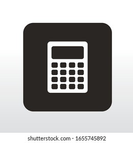 Calculator Icon White Images Stock Photos Vectors Shutterstock