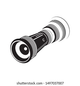 black and white camera image
