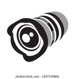 black and white camera image