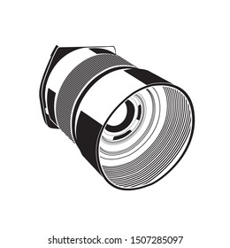 black and white camera image