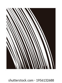 black white captivating trendy cover