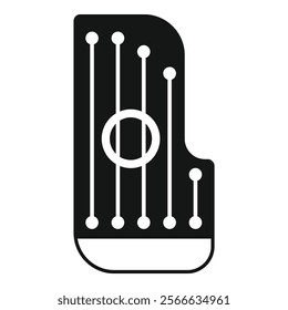 Black and white car audio speaker grille icon showing audio equipment for music and sound systems