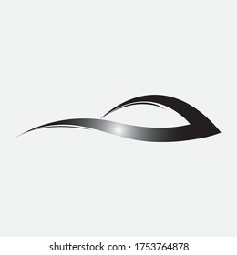 black and white car logo