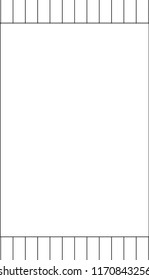 black and white carpet vector