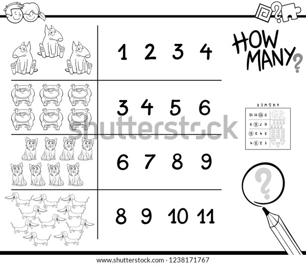 black white cartoon illustration educational how 1238171767