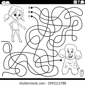 Poodle Coloring Images Stock Photos Vectors Shutterstock