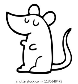 black and white cartoon mouse