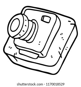 Black White Cartoon Old Camera Stock Vector (Royalty Free) 1170018529 ...