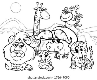 1,343 Buffalo coloring book Images, Stock Photos & Vectors | Shutterstock