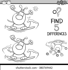 Spot Difference Black White High Res Stock Images Shutterstock