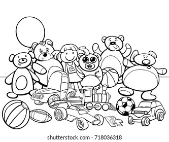 2,197 Doll coloring page Stock Vectors, Images & Vector Art | Shutterstock