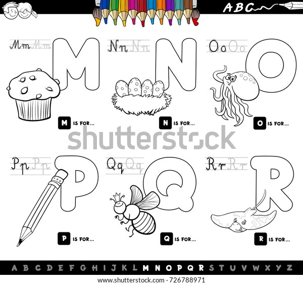 Black White Cartoon Vector Illustration Capital Stock Vector (Royalty ...