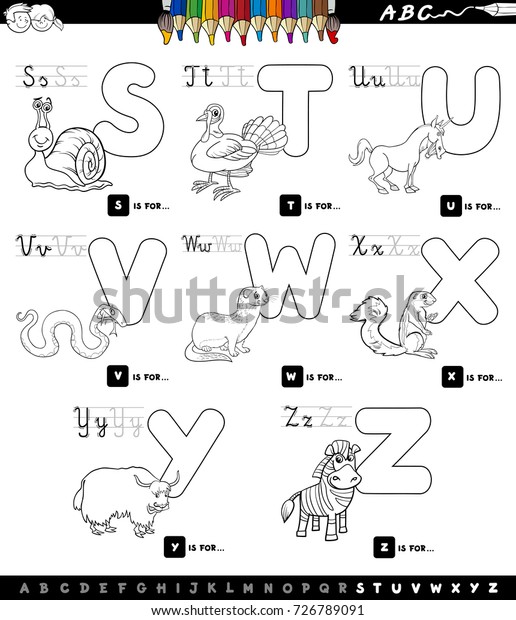 Black White Cartoon Vector Illustration Capital Stock Vector (Royalty ...