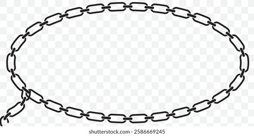 Black and white chains vector seamless pattern. chains backgrounds, shinny metal iron chains, Seamless chain pattern. Silver metallic chain texture. EPS 10.
