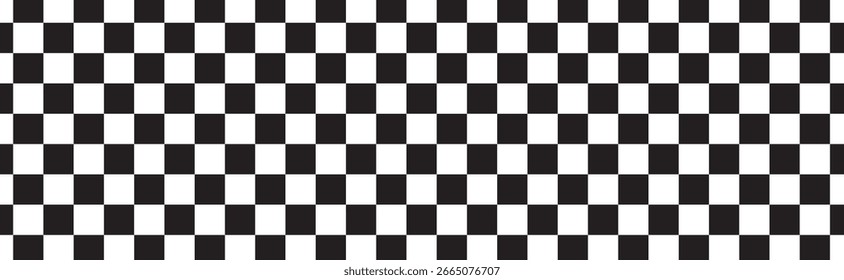 Fundo do tabuleiro de xadrez preto e branco