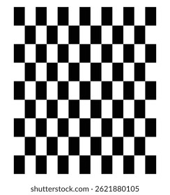 Black and white checkerboard pattern background. Classic black and white checkerboard pattern with high contrast and geometric design, perfect for backgrounds
