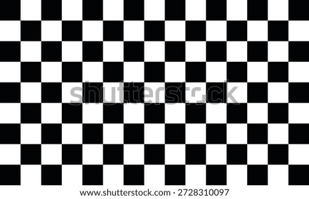 Black And White Checkerboard Pattern Background