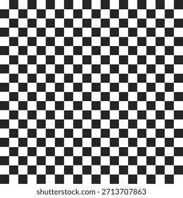 Vector de fondo de patrón sin fisuras de tablero de ajedrez blanco y negro
