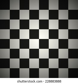 Black and white checkered background