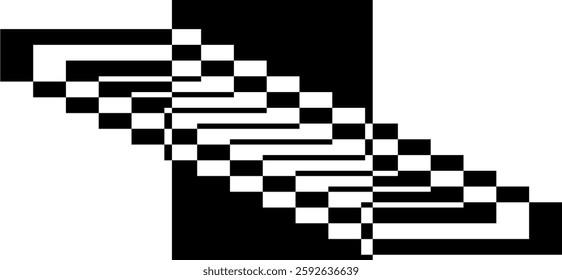 black and white checkered background chess board game tile racing .