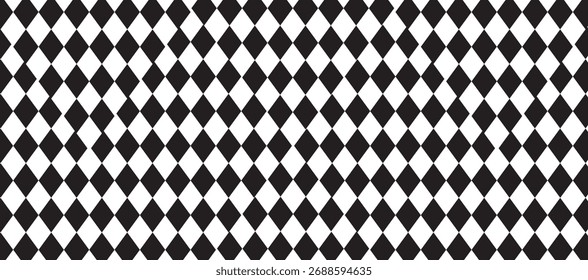 Preto e branco xadrez azulejos piso perfeitamente como um padrão, vista superior. Ladrilhos xadrez preto e branco. Ilustração da textura. Fundo geométrico abstrato
.