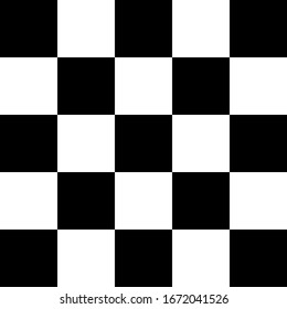 A black and white checkered pattern background image.