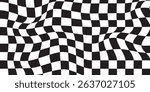 Black and white checkered pattern, Checkerboard seamless pattern