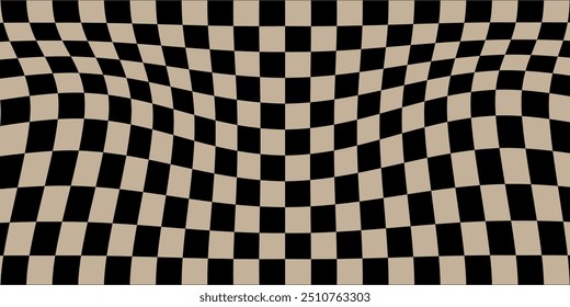 Preto e branco padrão quadriculado, Checkerboard sem costura padrão artes modernas jogos de forma