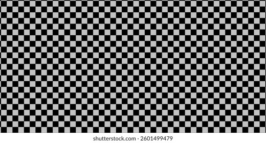 Black and white checkered pattern, Checkerboard seamless pattern backgroud modern