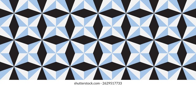 Black and white checkered pattern, Checkerboard seamless pattern. vector