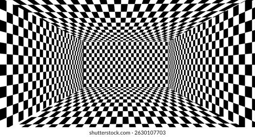 Black and white checkered pattern, Checkerboard seamless pattern vector eps 10