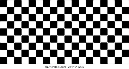 Black and white checkered pattern, Checkerboard seamless pattern