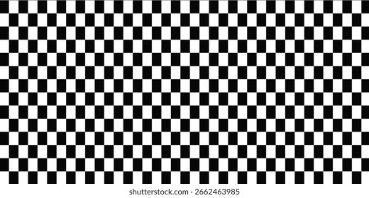 Black and white checkered pattern, Checkerboard seamless pattern