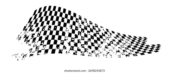 Black and white checkered pattern, Checkerboard seamless pattern