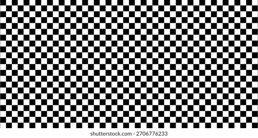 Black and white checkered pattern, Checkerboard seamless pattern