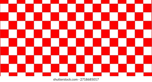 Black and white checkered pattern, Checkerboard seamless pattern

