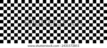 Black and white checkered pattern, Checkerboard seamless pattern