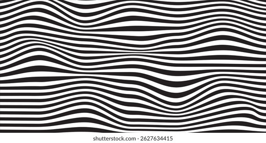 Black and white checkered pattern . Chess pattern . Black and white square background . Checkered wallpaper . Vector illustration