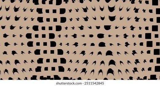 Black and white checkered pattern, Seamless checkered pattern modern art form, vector abstract illustration
