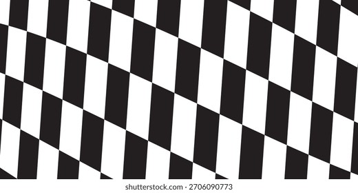 Fondo sin fisuras a cuadros blanco negro. Ilustración de Vector de patrón a cuadros de recurso gráfico blanco verde