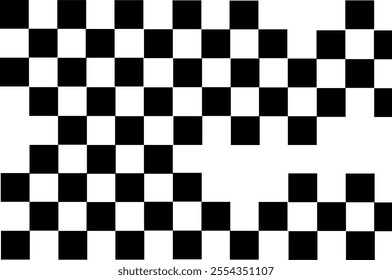 black and white chess board