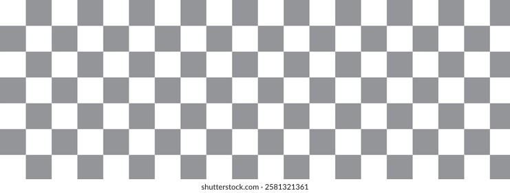 Black and white chess pattern. Checkerboard seamless vector illustration. Grid geometric. Classic chess black and white board background. Vector illustration.
