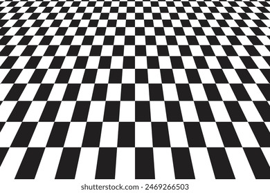 Black and white chessboard game background