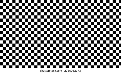 Patrón de tablero de ajedrez en blanco y negro
