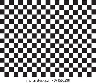 Black and white chessboard. Seamless pattern of black and white squares