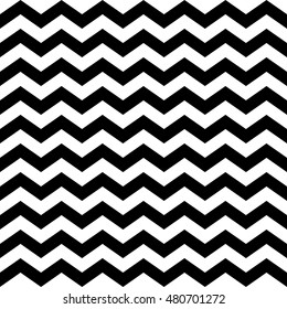 Black & White Chevron Pattern, Seamless Texture Background