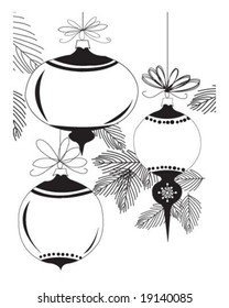 Black and White Christmas
