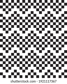 Black and White Christmas fair isle pattern background for fashion textiles, knitwear and graphics